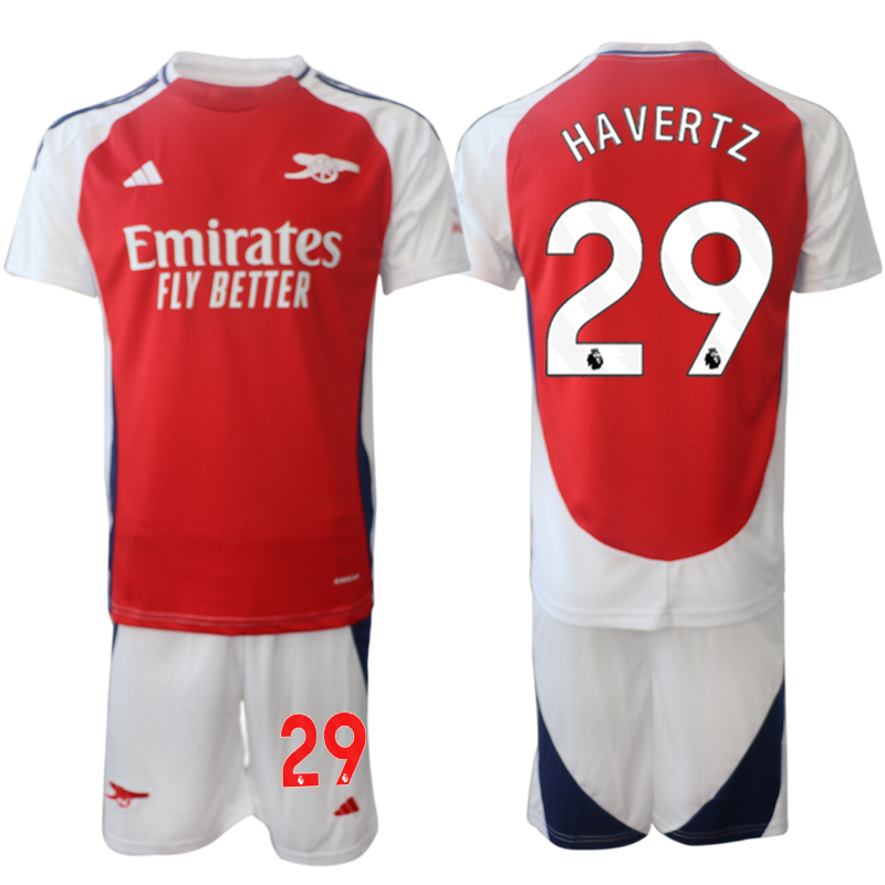 Men 2024-2025 Club Arsenal home Red #29 Soccer Jersey->arsenal jersey->Soccer Club Jersey